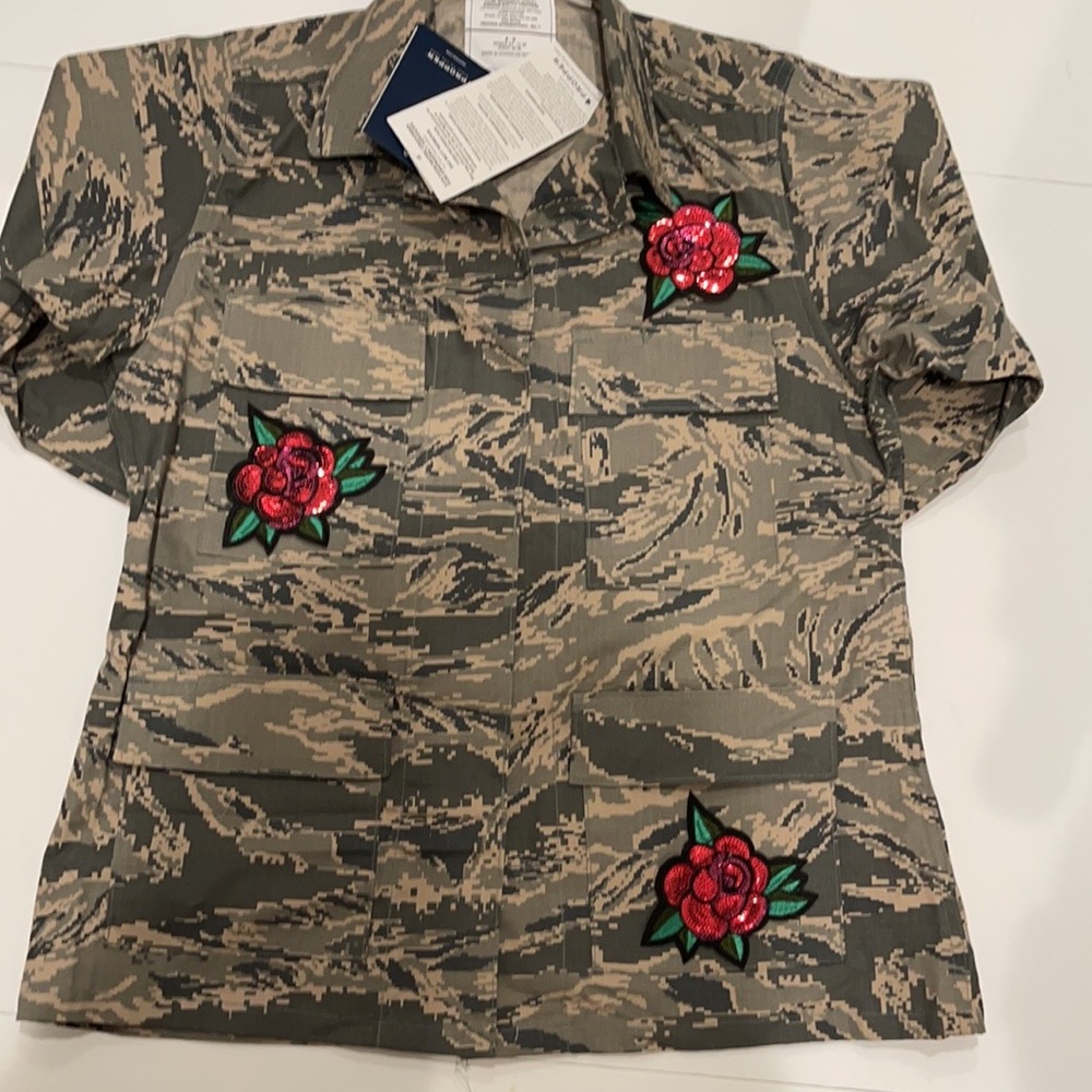 Air Force camouflage jacket Rolling Stones. - Picture 11 of 15